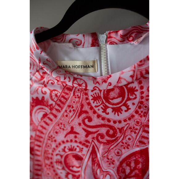 Mara Hoffman Reese Rash Guard One Piece Swimsuit Small NEW - Picture 3 of 4